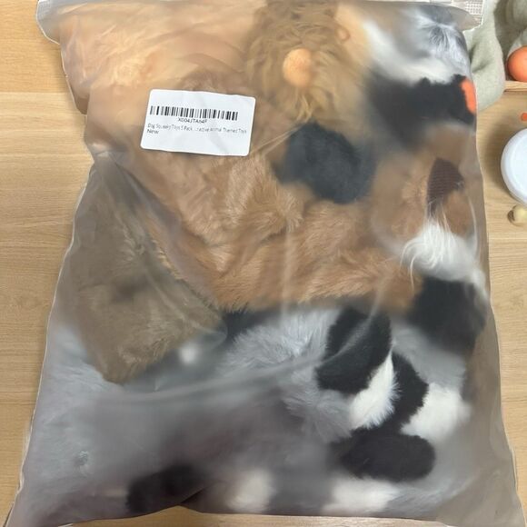 Squeaky No Stuffing 5-piece Dog Toy set. New! - Picture 5 of 5